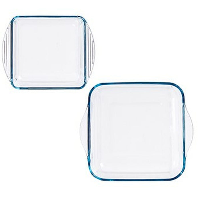 Set de vase de bucătărie Borcam Pătrat (4 Unități)