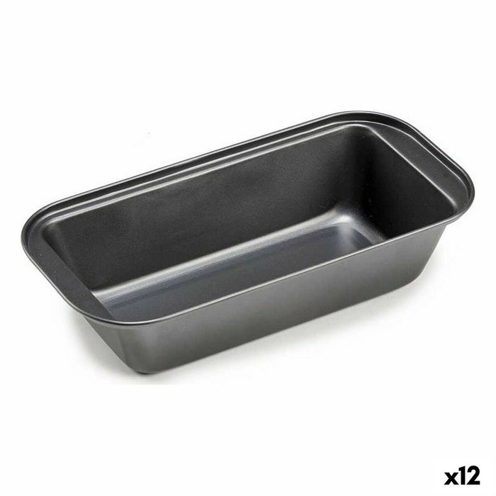 Formă pentru cuptor Metal Gri închis Oțel carbon (12 Unități)