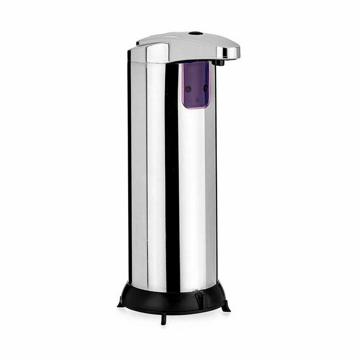 Dozator de săpun automat cu senzor Argintiu Oțel inoxidabil ABS 220 ml (12 Unități)