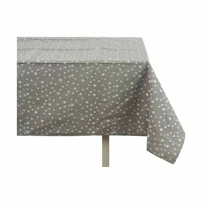Față de Masă Jacquard Rezistent la pete Alunițe 140 x 180 cm Gri (8 Unități)