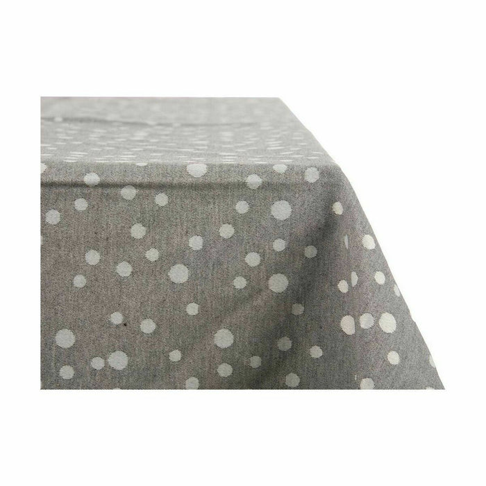 Față de Masă Jacquard Rezistent la pete Alunițe 140 x 180 cm Gri (8 Unități)