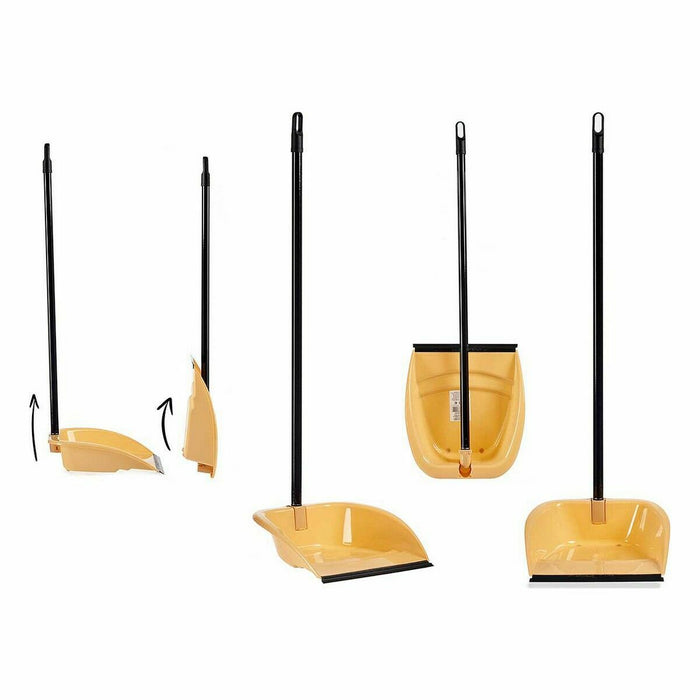 Făraș Pliabil Crem PVC Metal 28,5 x 87,5 x 31 cm (12 Unități)