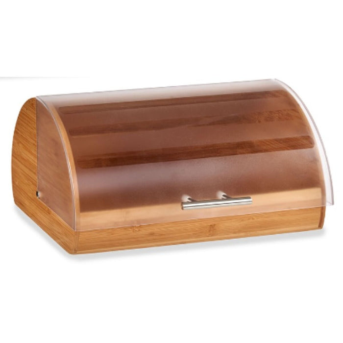 Coș pentru pâine Natural Bambus Plastic 24,5 x 19 x 38 cm (4 Unități)