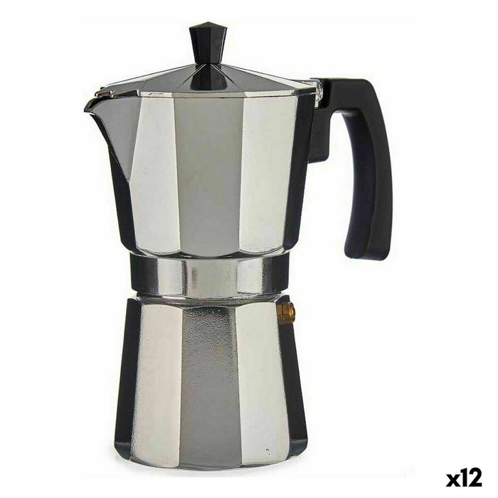 Cafetieră Italiană Aluminiu 450 ml (12 Unități)