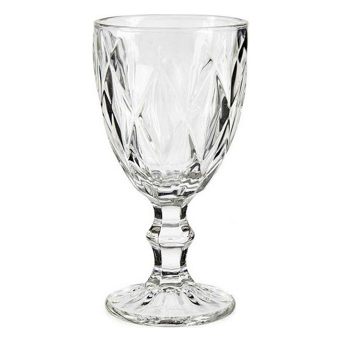 Pahar de vin Diamant Transparent Sticlă 330 ml (6 Unități)