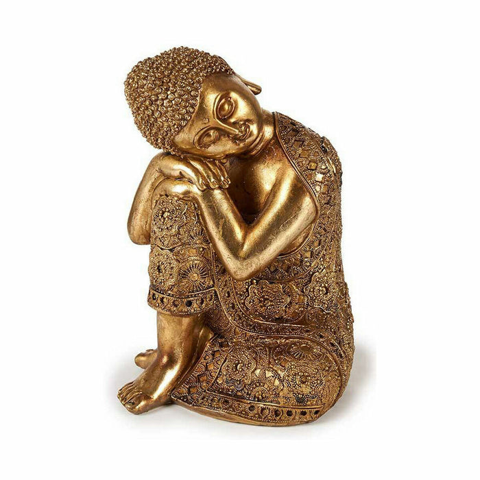 Figură Decorativă Buda Stând Auriu* 20 x 30 x 20 cm (4 Unități)