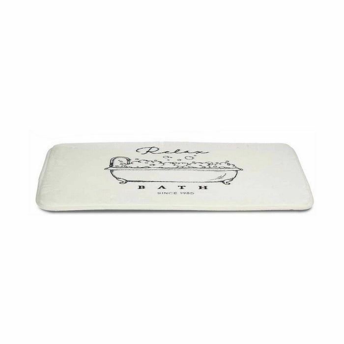 Covoraș de baie Relax Bath Alb 40 x 1,5 x 60 cm (12 Unități)
