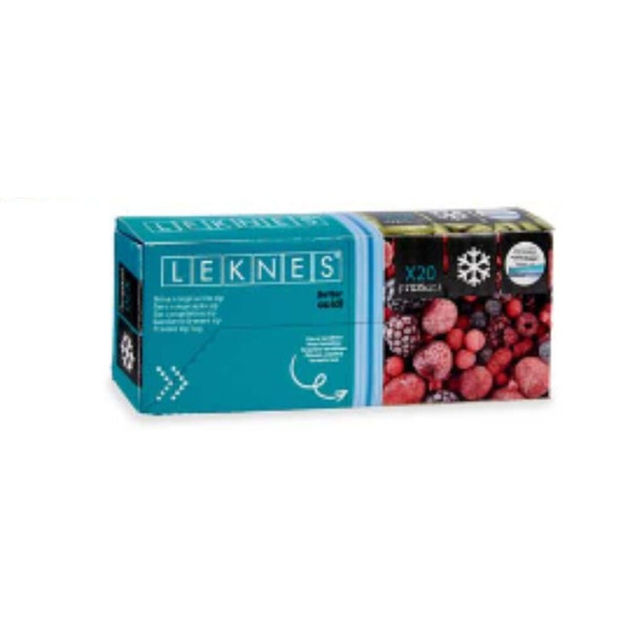 Set de pungi reutilizabile pentru alimente ziplock 17 x 25 cm Albastru Polietilenă (20 Unități)