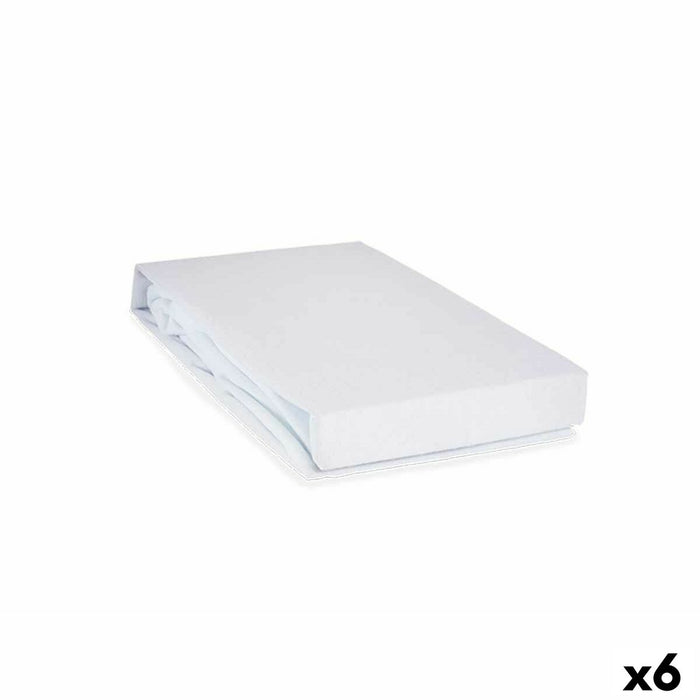 Protector pentru saltea Alb 200 x 150 cm (6 Unități)
