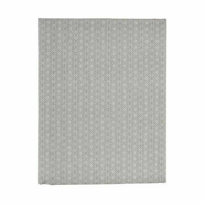 Față de Masă Pânză subțire Rezistent la pete Stea 140 x 180 cm Gri (6 Unități)