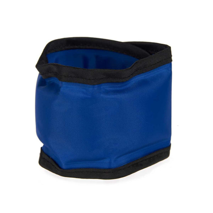 Zgardă pentru câini Albastru Negru PVC Gel 6,3 x 1 x 30 cm Refrigerant (4 Unități)