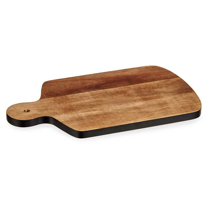 Masă de tăiat Negru Lemn de salcâm 21,5 x 1,5 x 33,5 cm (12 Unități)