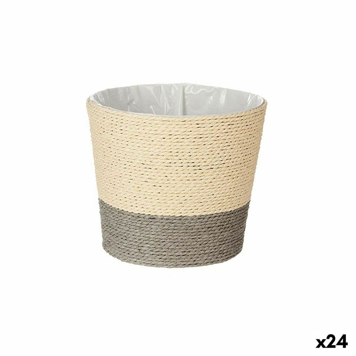 Ghiveci Gri Въже Plastic 19,5 x 16,5 x 19,5 cm (24 Unități)