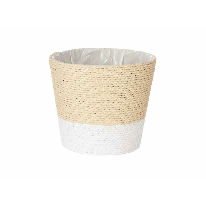 Ghiveci Alb Въже Plastic 16 x 14,5 x 16 cm (24 Unități)
