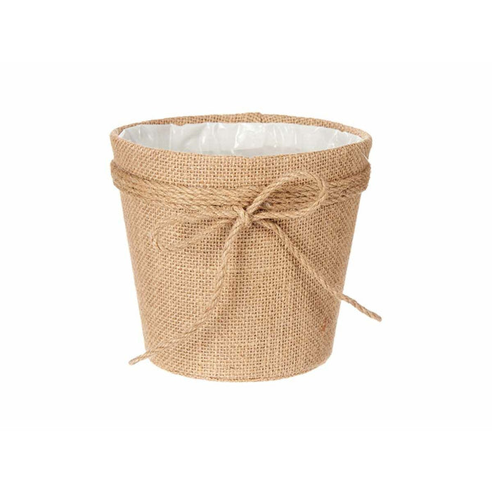 Ghiveci Fundă Maro Pânză 16 x 15 x 16 cm (24 Unități)