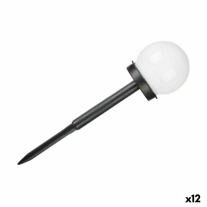 Marcaj Míč sarcină solară Alb Negru Plastic 10 x 34,5 x 10 cm (12 Unități)