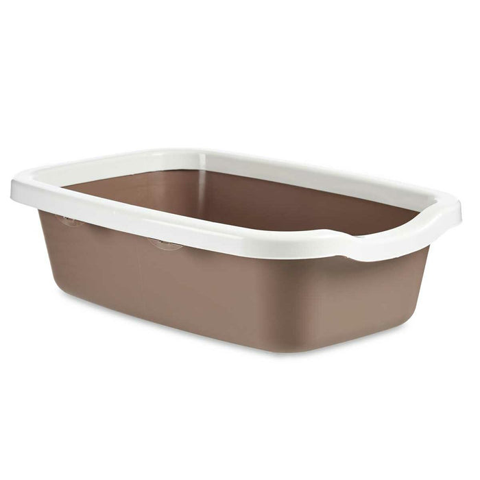 Nisip pentru pisici Alb Bej Plastic 38 x 16 x 58,5 cm (11 Unități)