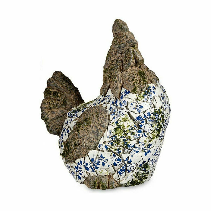 Figurină decorativă de grădină Găină Polirășină 22,5 x 39 x 34 cm (2 Unități)