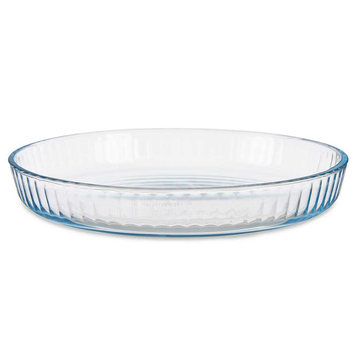 Tavă pentru Cuptor Transparent Sticlă borosilicată 31,2 x 5 x 5 cm (6 Unități)