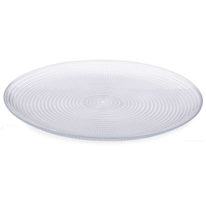 Set de farfurii Generation Ø 27 cm Transparent Sticlă (4 Unități)