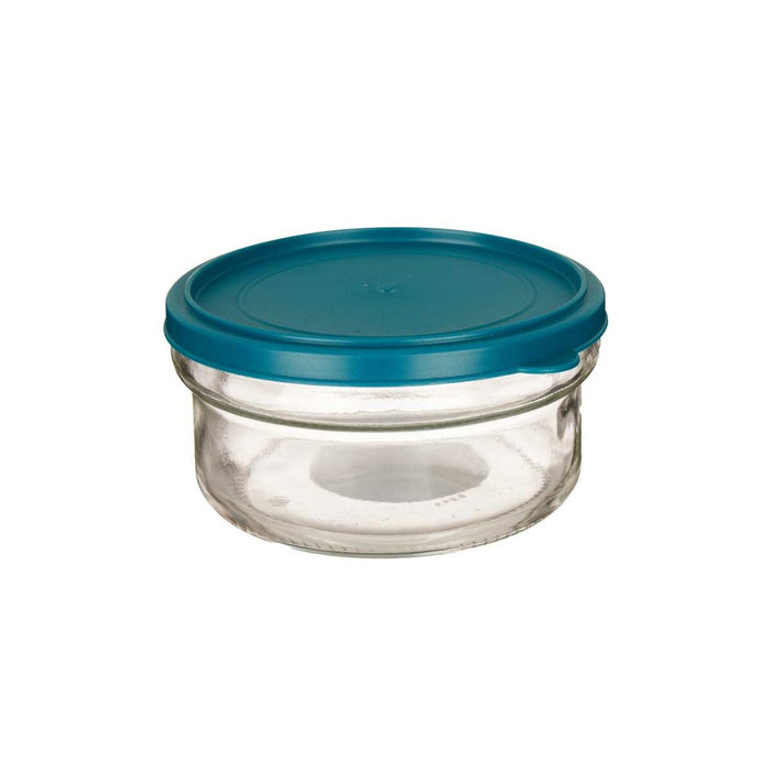 Cutie rotundă pentru prânz cu capac Verde polipropilenă 415 ml 12 x 6 x 12 cm (24 Unități)
