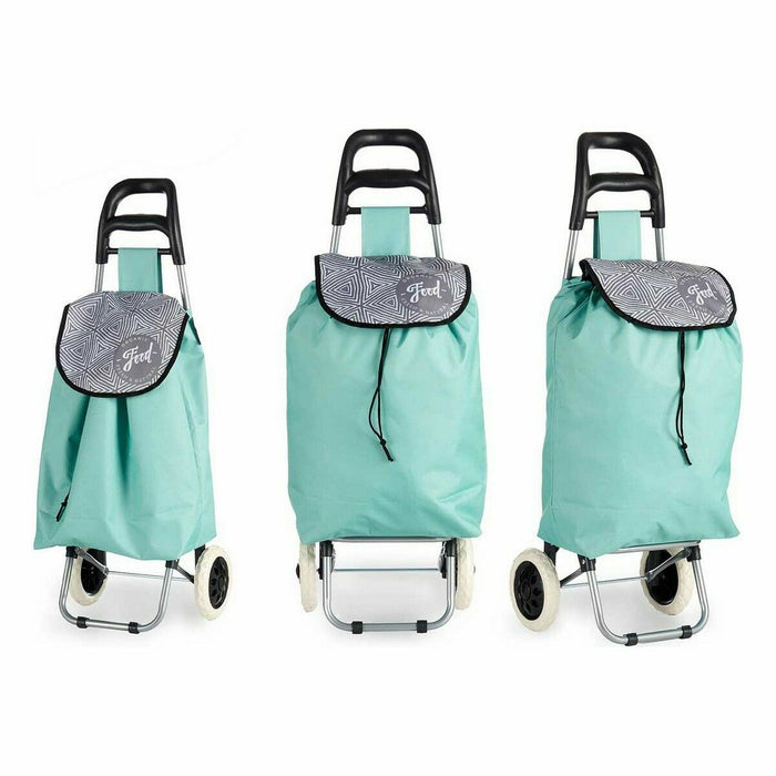 Cărucior de cumpărături Verde 3,3 L 20 x 95 x 34 cm (10 Unități)