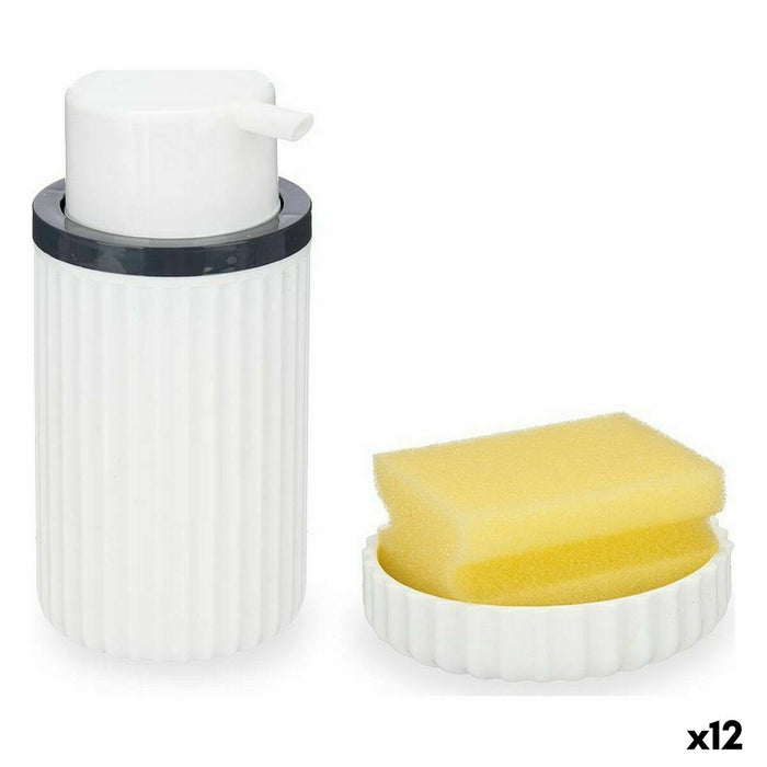 Set de Bucătărie 3 Piese Alb Plastic (12 Unități)