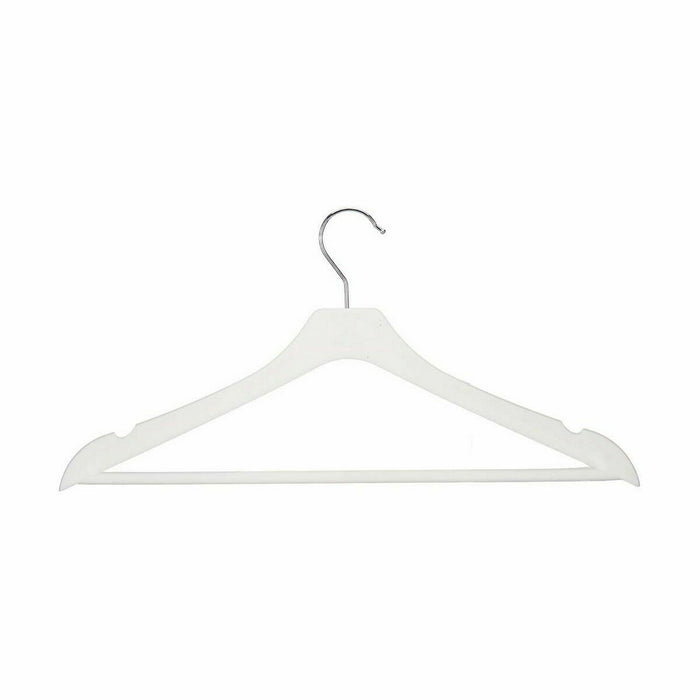 Set de umerașe Alb Plastic 44 x 21 x 1,3 cm (24 Unități)