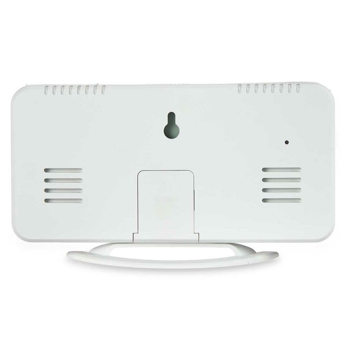 Ceas Digital de Birou Alb ABS 15,7 x 7,7 x 1,5 cm (12 Unități)