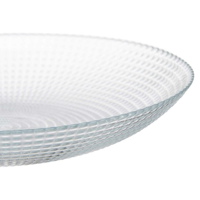 Set de farfurii Generation Transparent Sticlă 23 x 7 x 23 cm (4 Unități)