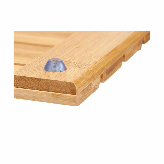 Platformă Natural Bambus 50 x 2,5 x 35,5 cm (8 Unități)