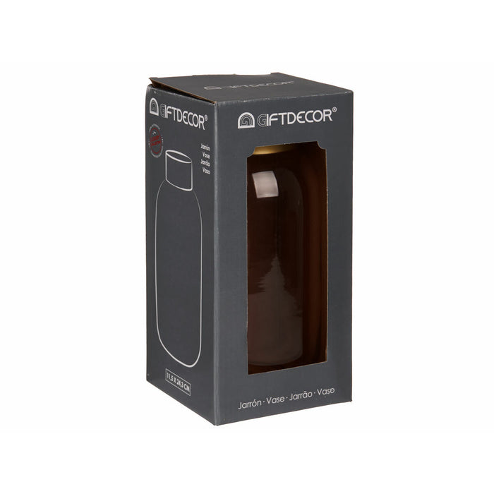 Vază Roz Auriu* Sticlă 11,5 x 24 x 11,5 cm (6 Unități)