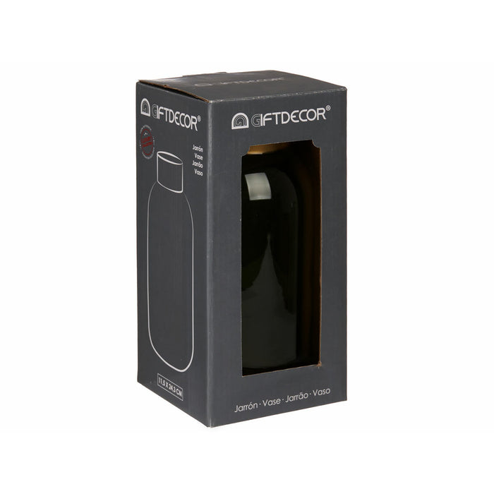 Vază Verde Auriu* Sticlă 11,5 x 24 x 11,5 cm (6 Unități)