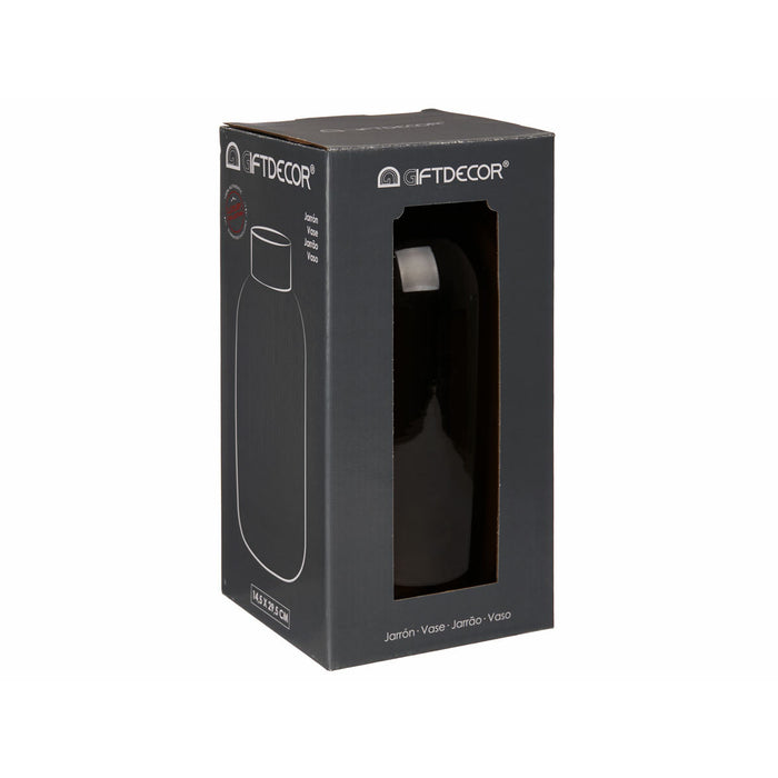 Vază Gri Auriu* Sticlă 14,5 x 29,5 x 14,5 cm (6 Unități)