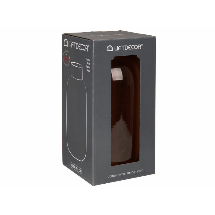 Vază Roz Auriu* Sticlă 14,5 x 29,5 x 14,5 cm (6 Unități)