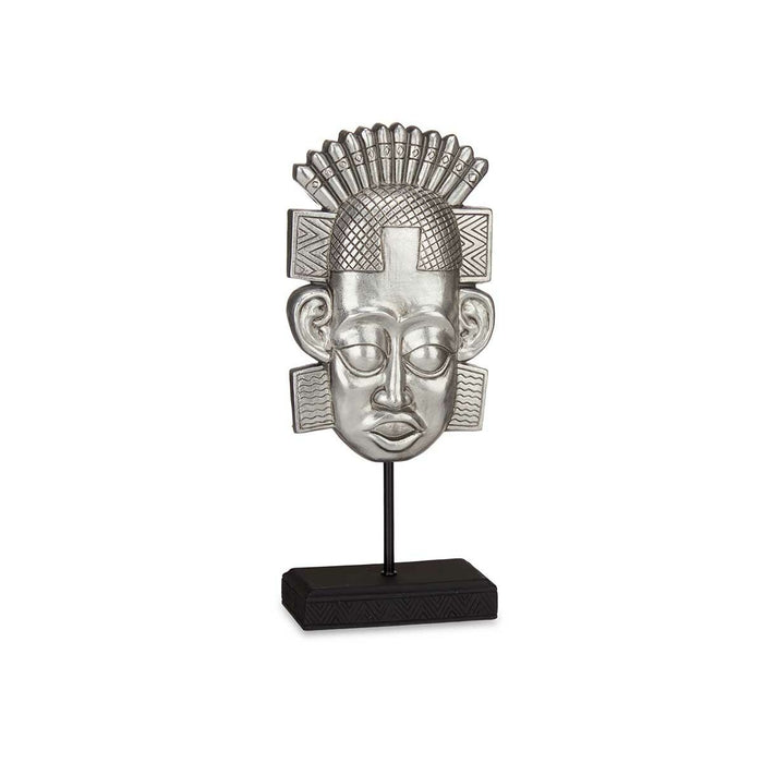 Figură Decorativă Indian Argintiu 17,5 x 36 x 10,5 cm (4 Unități)