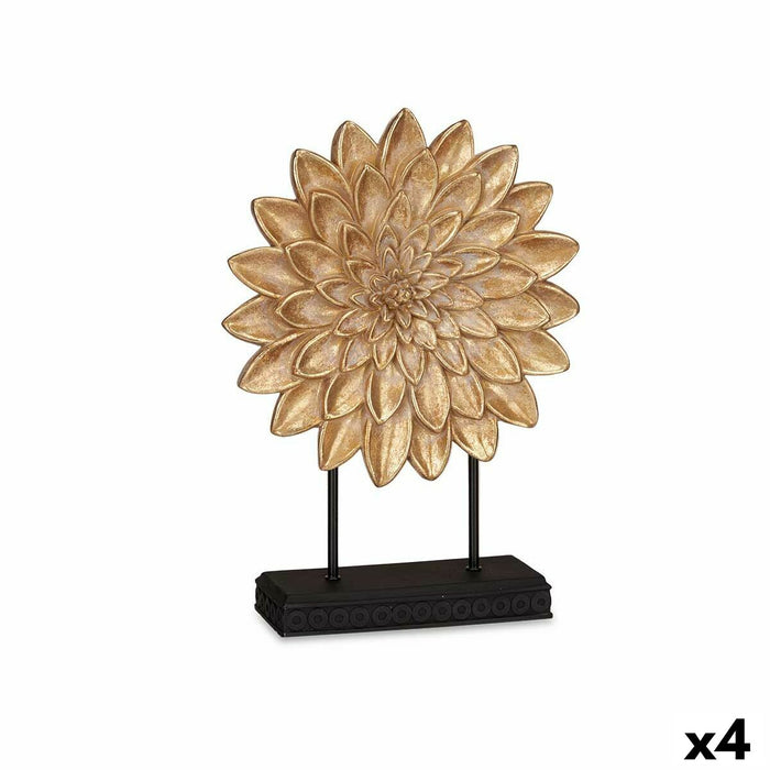 Figură Decorativă Mandala Auriu* 29 x 39 x 10 cm (4 Unități)