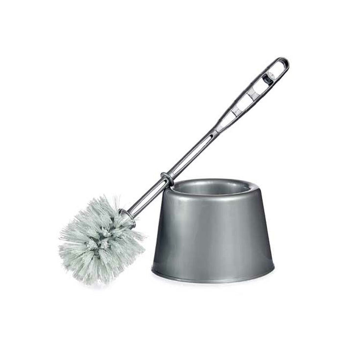 Perie pentru toaletă Argintiu Plastic 13 x 36,5 x 13 cm (24 Unități)