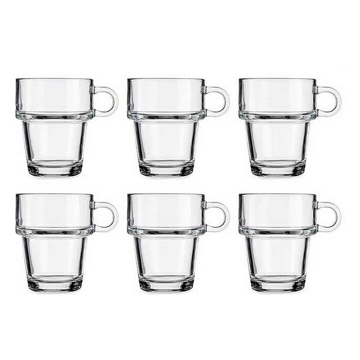 Hrnek Stivuibil Transparent Sticlă 270 ml (24 Unități)
