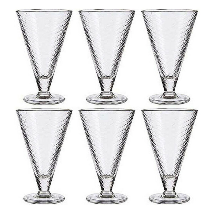 Pahar de îngheţată și milk shake Transparent Sticlă 340 ml (24 Unități)