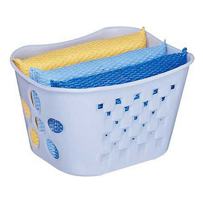Set de tampoane de curățat Coș Plastic (30 Unități)