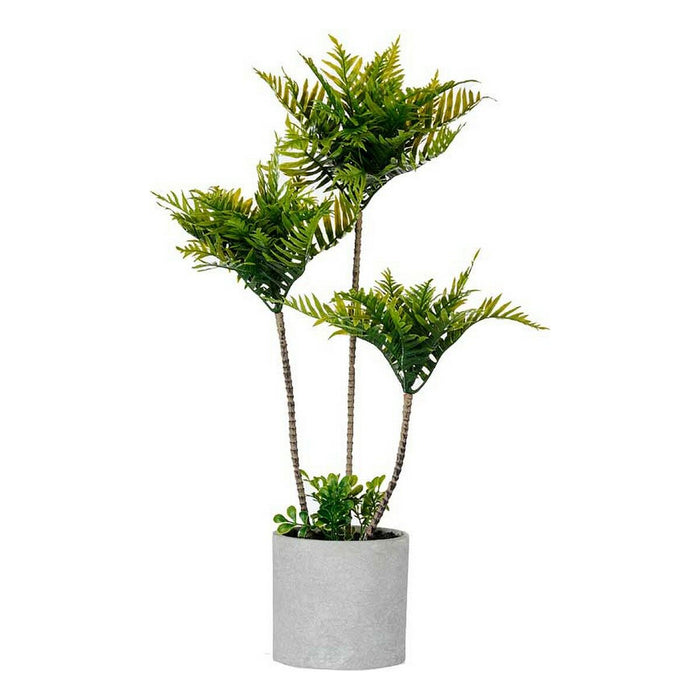 Plantă decorativă Palmier 20 x 70 x 20 cm Gri Цимент Verde Plastic (4 Unități)