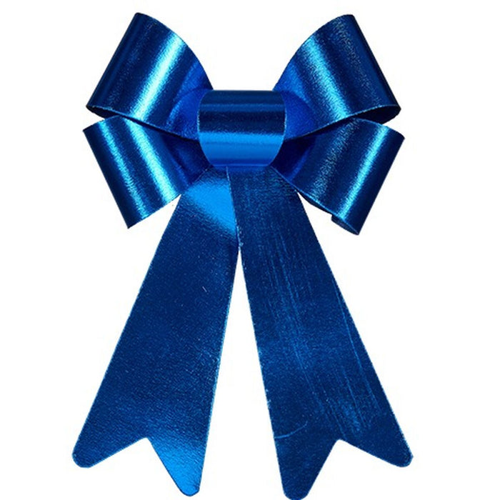 Fundă Ornament de Crăciun Albastru PVC 24 x 36 x 5 cm (12 Unități)