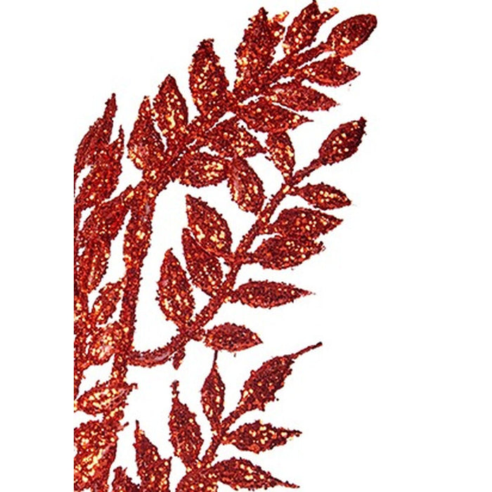 Ramură Purpurină Roșu Metal Plastic 16 x 60 x 2 cm (12 Unități)