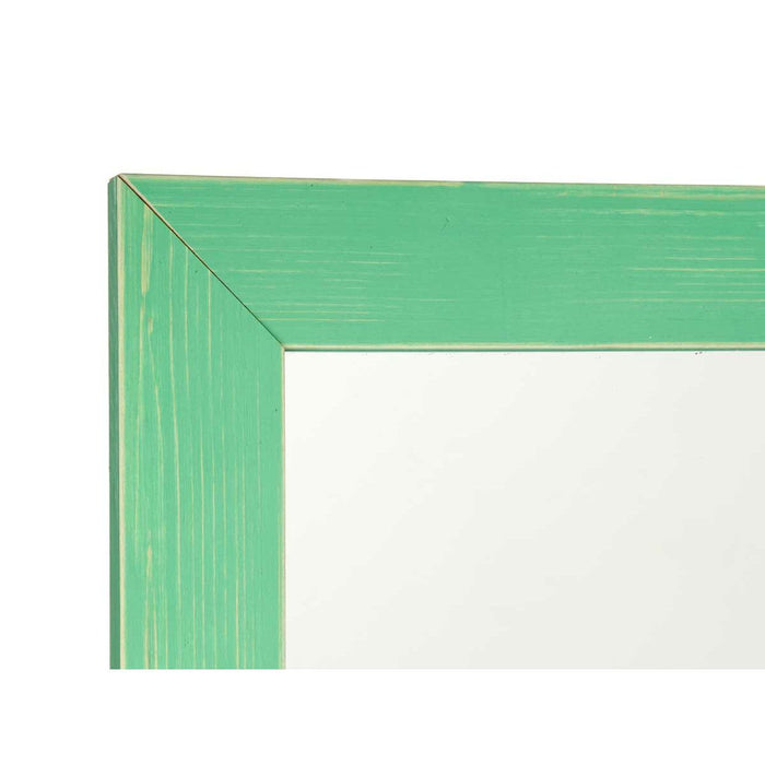 Oglindă de perete Turquoise Lemn MDF 48 x 150 x 2 cm (2 Unități)