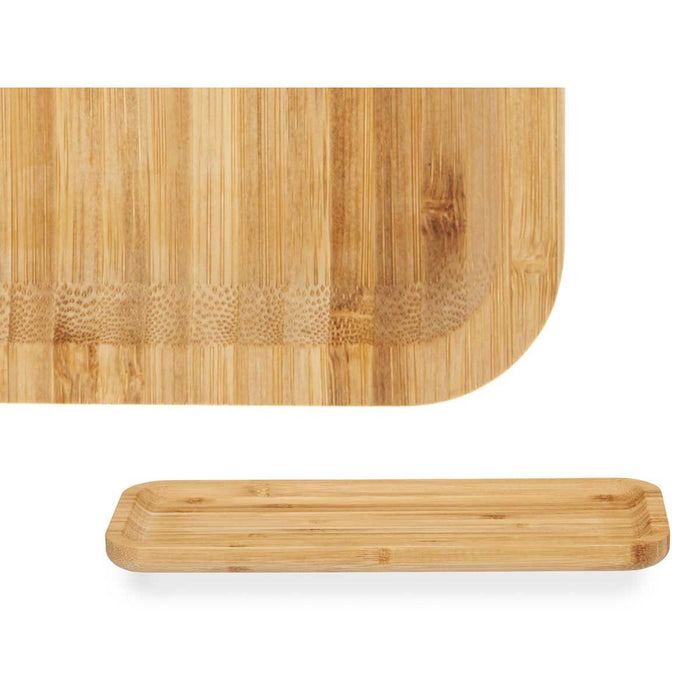 Tabla Aperitiv Maro Bambus 29,5 x 1,6 x 11,5 cm (12 Unități)