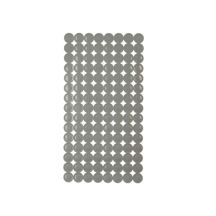 Covoraș de duș antiderapant Gri PVC 68 x 36 x 1 cm (6 Unități)