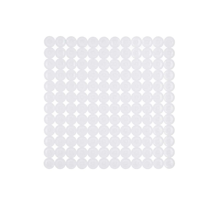 Covoraș de duș antiderapant Alb PVC 68 x 36 x 1 cm (6 Unități)