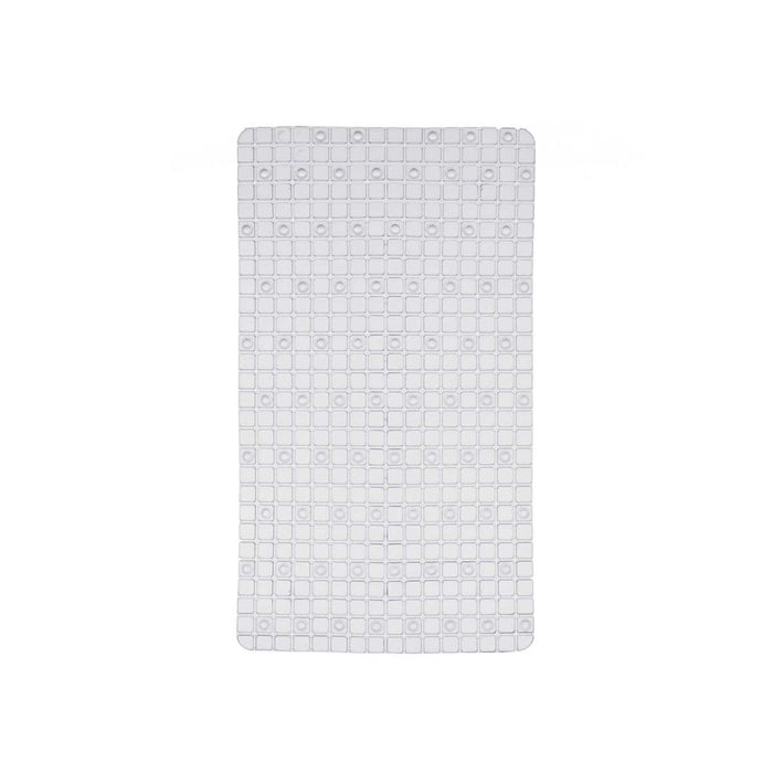 Covoraș de duș antiderapant Cadre Transparent PVC 67,7 x 38,5 x 0,7 cm (6 Unități)