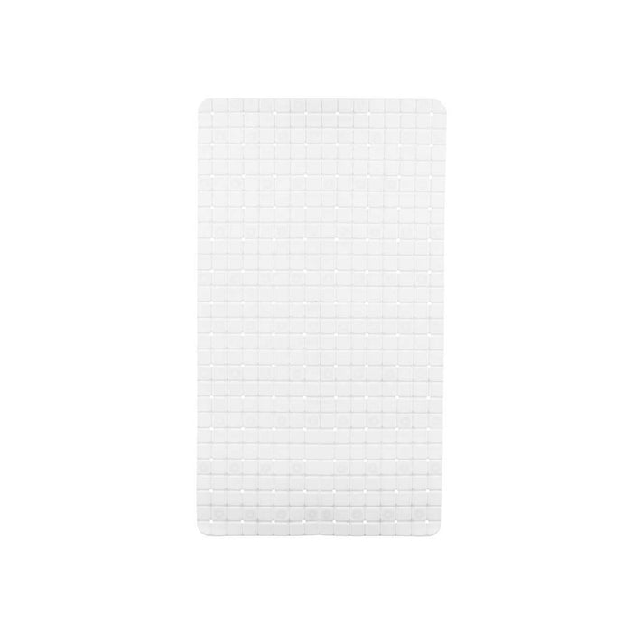 Covoraș de duș antiderapant Cadre Alb PVC 67,7 x 38,5 x 0,7 cm (6 Unități)